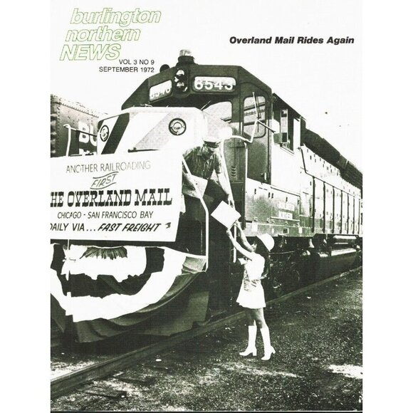 Burlington Northern Other - BURLINGTON NORTHERN NEWS VOL. 3 NO. 9 SEPT. 1972